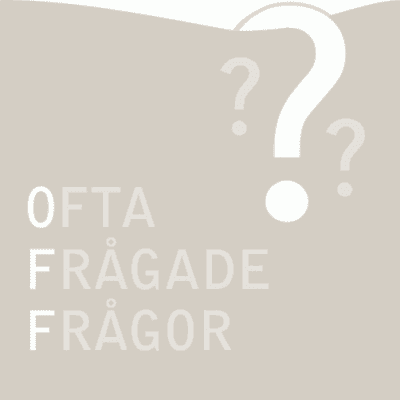 Ofta frågade frågor