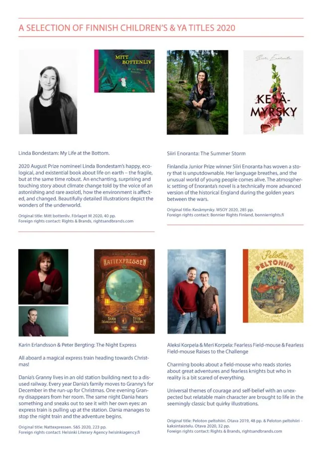 2020–2021: Selected titles (children & young adults)