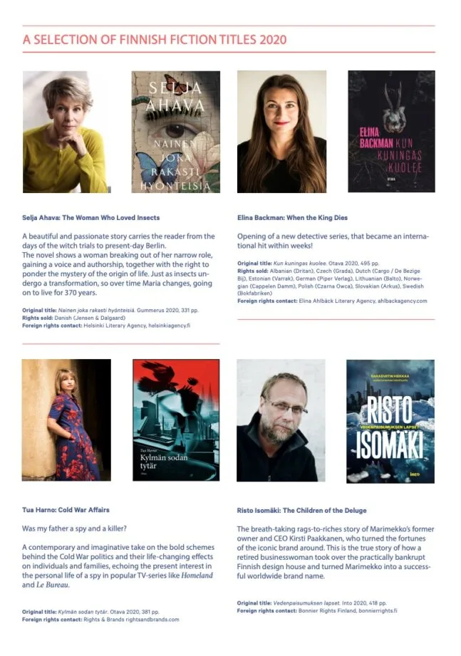 FILI selection | autumn 2020  (adult fiction & non-fiction)