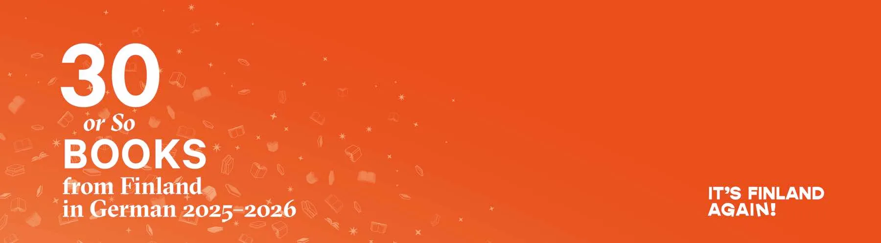 30 or So Books from Finland in German. It's Finland Again!