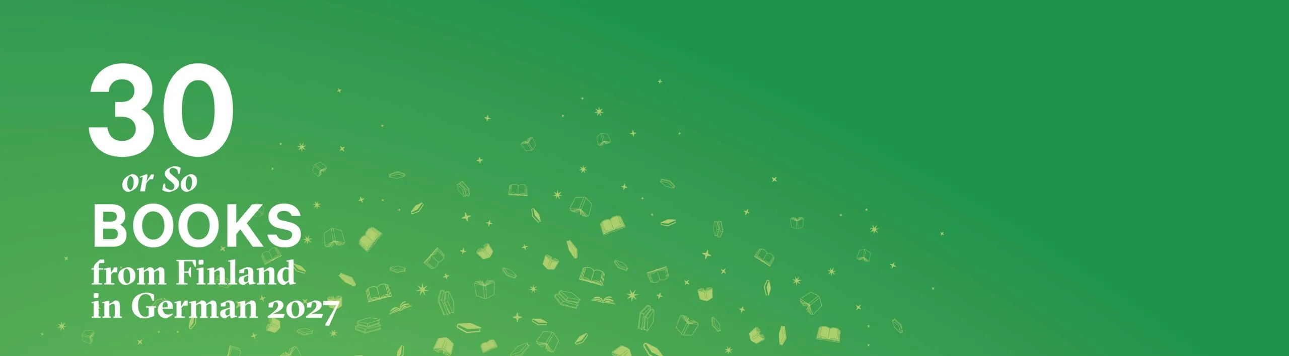 30 or So Books from Finland in German 2027